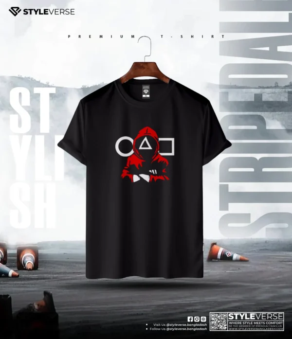 Premium Summer T-shirt - SVBT-11 (Black)