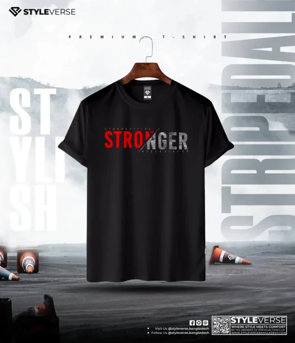 Premium Summer T-shirt - SVBT-5 (Black)