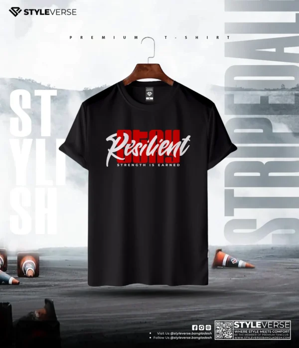 Premium Summer T-shirt - SVBT-8 (Black)